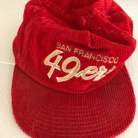 49ers Corduroy Snapback Ballcap - Picture 1 of 3